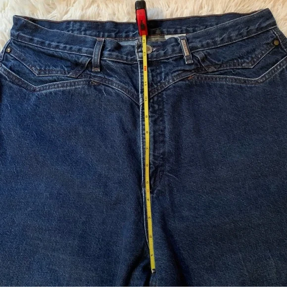 Vintage Rocky Mountain High Waisted Denim Jeans Rockies - Picture 10 of 16